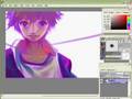 Digital Art Process - Ookiku Furikabutte MIHASHI REN