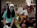 Nathi e Naba em "Cantando com os monstros"- Eu to tranquil�o