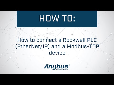 How to connect a Rockwell PLC (EtherNet/IP) and a Modbus-TCP device