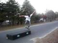 Daren skateboarding