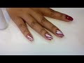 Candy Cane Nails