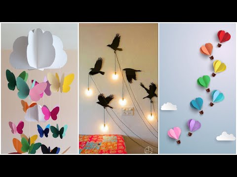 3 DIY | Kids Room Decor Ideas | Stylish kids' bedroom makeover | Modern wall designs for kids room - YouTube