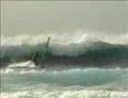 Daniel Bruch windsurfing in Alcala, Tenerife