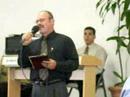 Dad sings at church VI