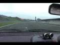 Spoon Honda Fit on the track