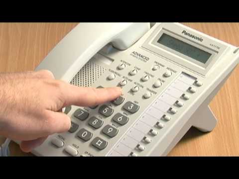 how to set speed dial on panasonic kx-t7730