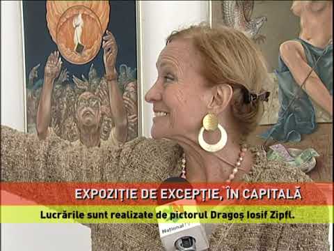 Expoziţie de excepţie a pictorului Dragoş Iosif Zipfl, în Bucureşti