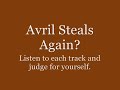 Avril Steals Again? From Peaches?