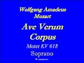 Mozart-Ave Verum Corpus-Soprano-Score.wmv