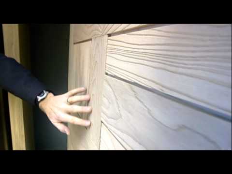 how to wooden door