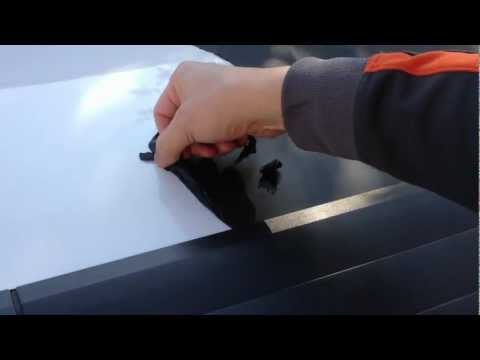 How to Remove Plastidip from a Hummer Hood.
