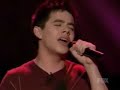 David Archuleta - When You Believe (Final 7) - 04/15/2008