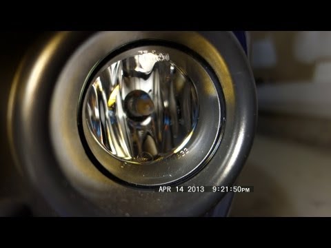 How To Reach & Replace Ford Focus Fog Lamp Bulbs