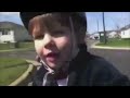 Kid Gives Speech After Learning How To Ride A Bike (HD)