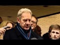 Milan Mandaric reacts to 'not guilty' verdict