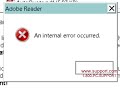 I am unable to open PDF files