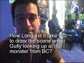 Joe Madureira sketching