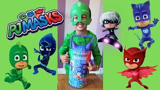 PJ mask HEADQUARTERS dough play set