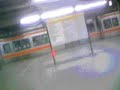 寝台急行銀河 車窓 名古屋着（運転停車）