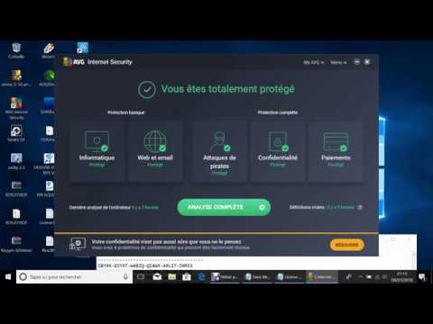 CRACKER AVG INTERNET SECURITY 2018 100% EFFICACE