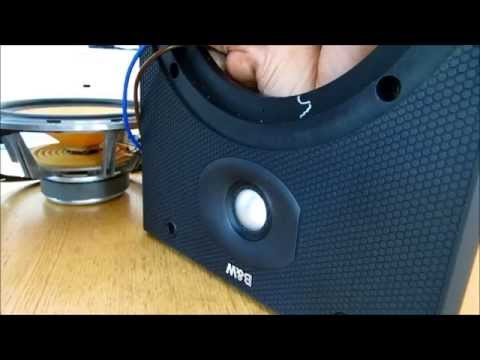 how to remove b&w tweeter