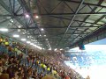 Hansa Rostock - FC St.Pauli: Support auch nach Abpfiff Hansa Rostock - FC St.Pauli: Support auch nach Abpfiff
