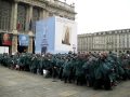 Bandiera del 150enario dell’Unità d’Italia in Piazza Castello