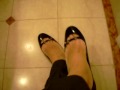 Toe cleavage Jcrew ballet flats