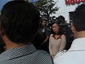 theo nh? th? m?i ?� loan t?i, v�o l�c 12 gi? tr?a ng�y th? b?y 2 th�ng hai n?m 2008, �ng ch? nhi?m phan huy ??t, c�ng c� ch? b�t ?? b?o anh, ?� g?p g? v� trao ??i � ki?n v?i m?t s? ??ng b�o ph?n ??i t? b�o xu�n ng??i vi?t ? tr??c c?a tr? s? t�a b�o ng??i vi?t. (nguon dcv online)