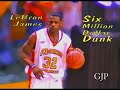 LeBron James 2010 Slam Dunk Champion