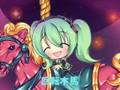 Hatsune Miku singing Kioku no Merry-Go-Round