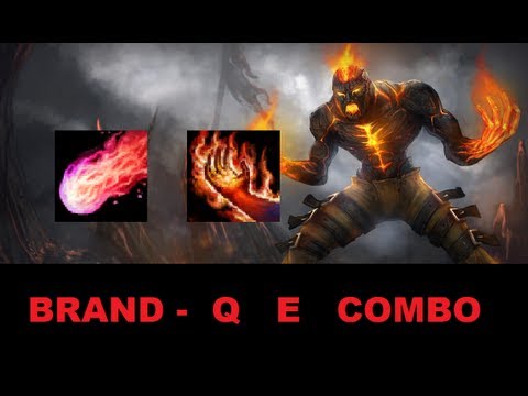 League of Legends: Brand Q E combo (german Guide)