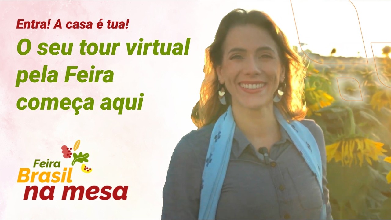 1) O seu tour virtual pela Feira começa aqui! Entra! A casa é tua!