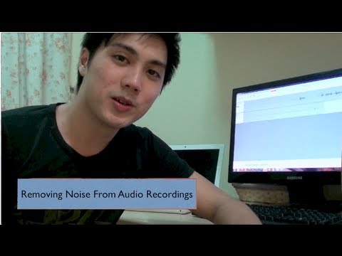 how to remove noise from audio