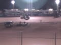 Claud Estes Gets Caught Up In Wreck And Goes For A Wild Ride at 11/7/09 STN