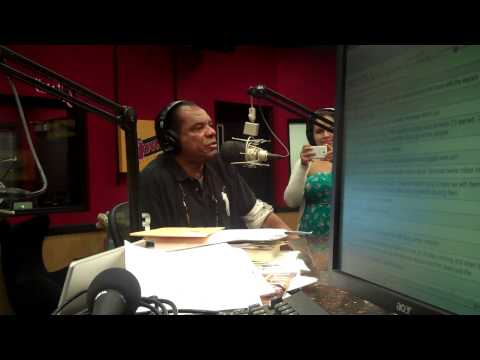 Comedian John Witherspoon interviews on the Tom Joyner Morning Show