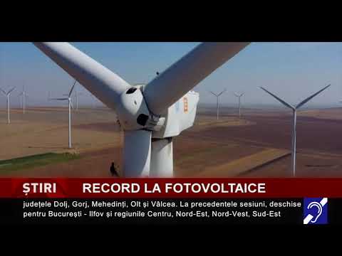 Record la fotovoltaice