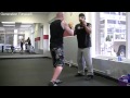 Final Minute of Boxing Session