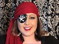 Halloween Makeup:  Sexy Pirate!