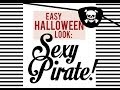 Halloween Makeup   Sexy Pirate!