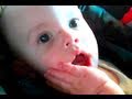 BABY SMACKS HIMSELF!