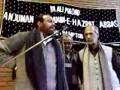 Zakir at majalis from Pakistan in Northampton UK 2008