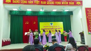 Múa "Gửi về quan họ" CLB Liên thế hệ, xa Dân Chủ, TP Hạ Long