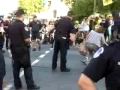 13 Year Old resists ARREST for Protesting War and  Warming