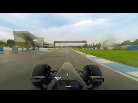 formula - Ride onboard with the Formula E car for a full lap of Donington Park. www.fiaformulae.com.