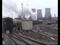 Rood Ashton Hall 4965 steams out of Didcot -Adieu Rood Ashton Hall 4965 steams out of Didcot -Adieu