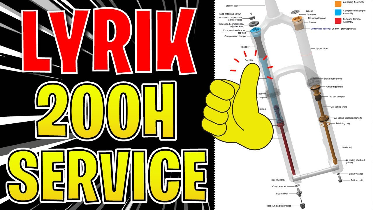 Rockshox Lyrik RC2 200H Fork Full Service TUTORIAL step-by-step 🛠️ | Ultimate DIY How To