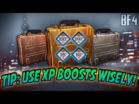 how to enable xp boosts bf4