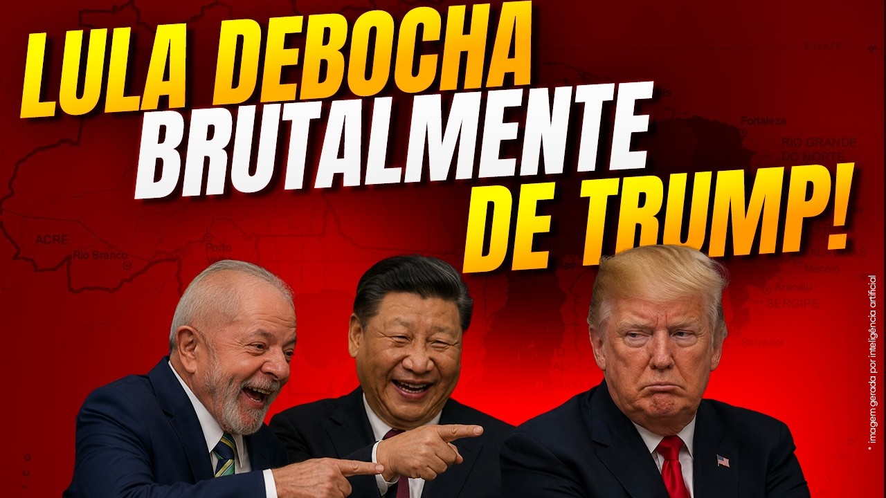 Lula Debocha de Trump Com Piada Perigosa Sobre a China!