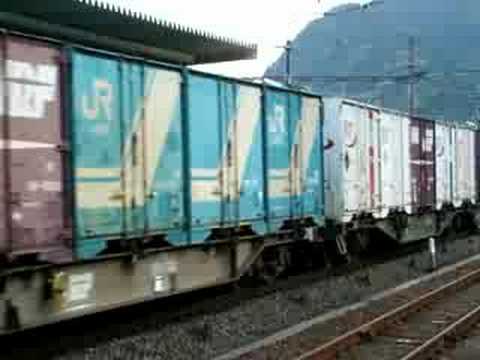 211系＋313系浜松行きとEF66貨物列車